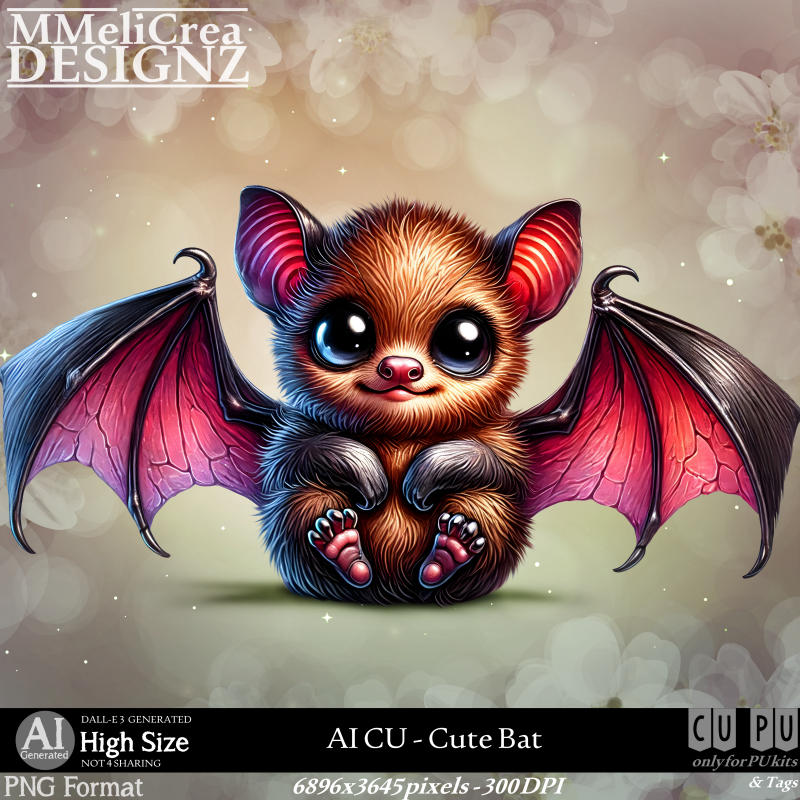 AI - CU Cute Bat (CU4PU/PNG)